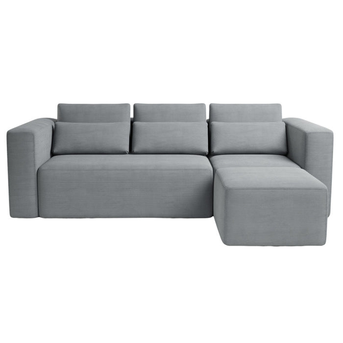 FLEXI corner sofa with DL sleeping function and bedding container