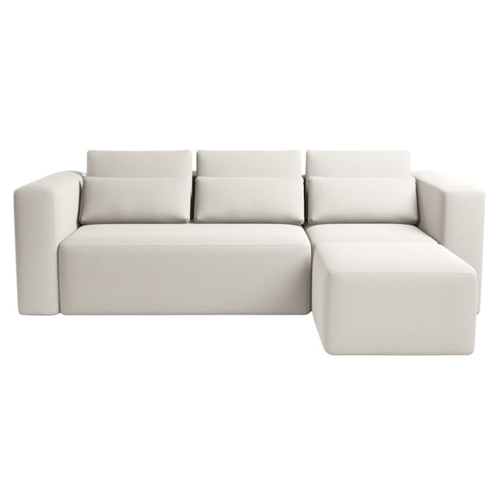 FLEXI corner sofa with DL sleeping function and bedding container