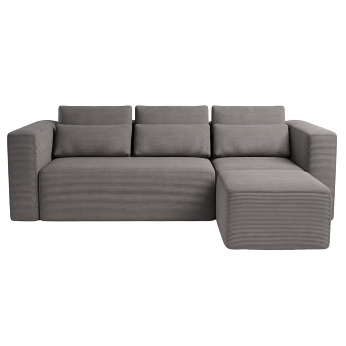 FLEXI corner sofa with DL sleeping function and bedding container