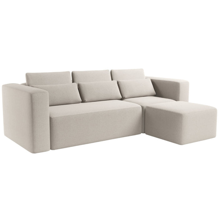 FLEXI corner sofa with DL sleeping function and bedding container