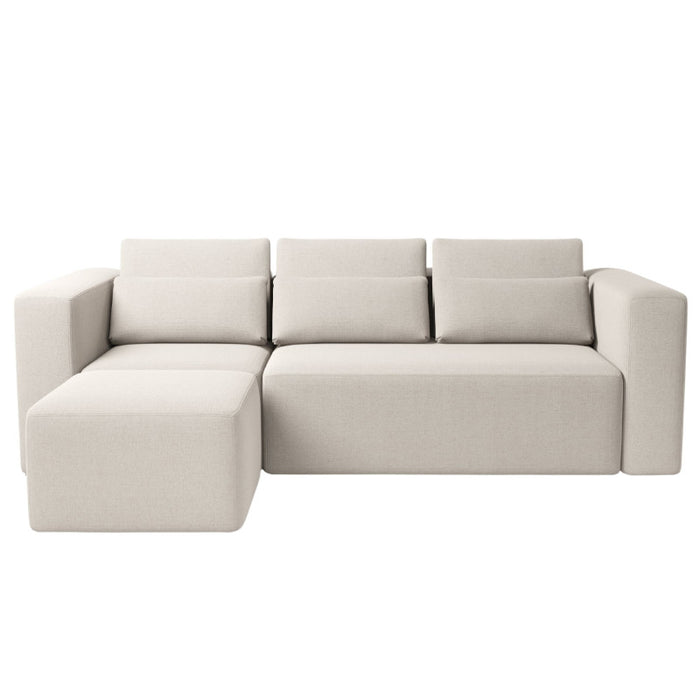 FLEXI corner sofa with DL sleeping function and bedding container