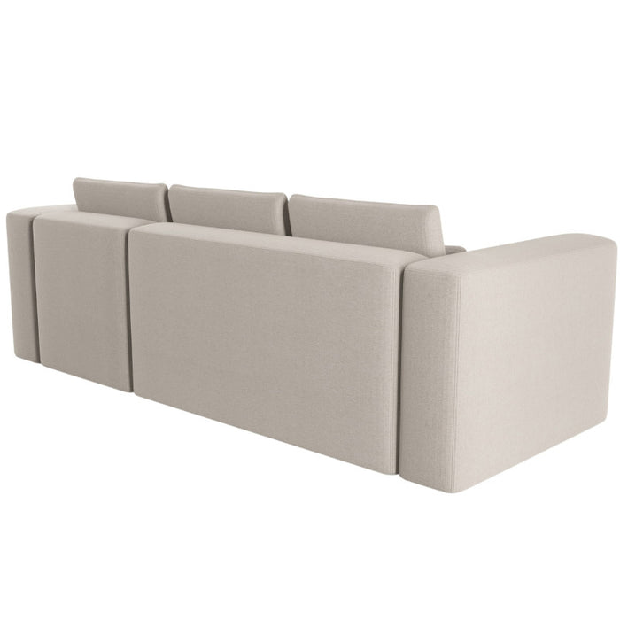 FLEXI corner sofa with DL sleeping function and bedding container