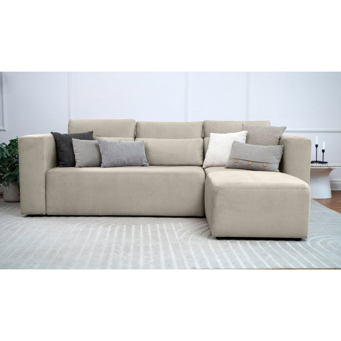 FLEXI corner sofa with DL sleeping function and bedding container