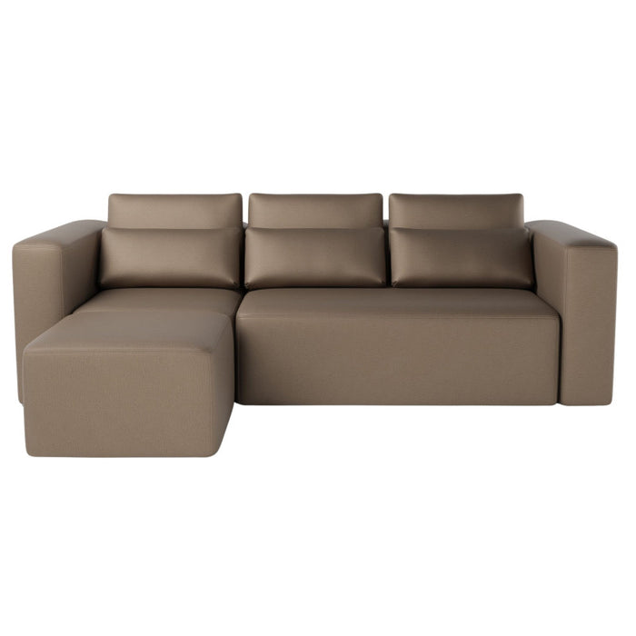 FLEXI corner sofa with DL sleeping function and bedding container