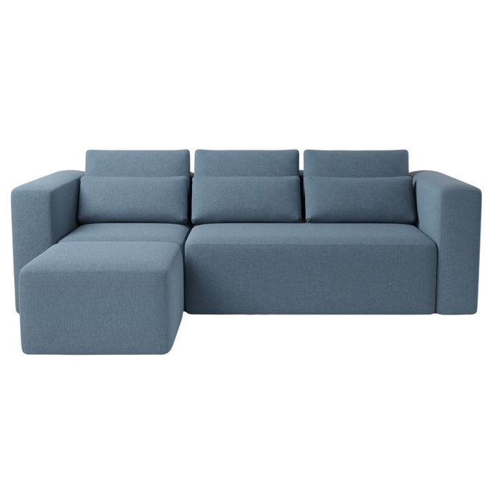 FLEXI corner sofa with DL sleeping function and bedding container