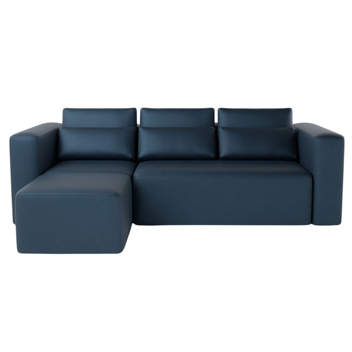 FLEXI corner sofa with DL sleeping function and bedding container