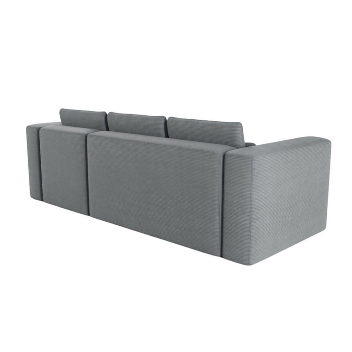 FLEXI corner sofa with sleeping function and bedding container