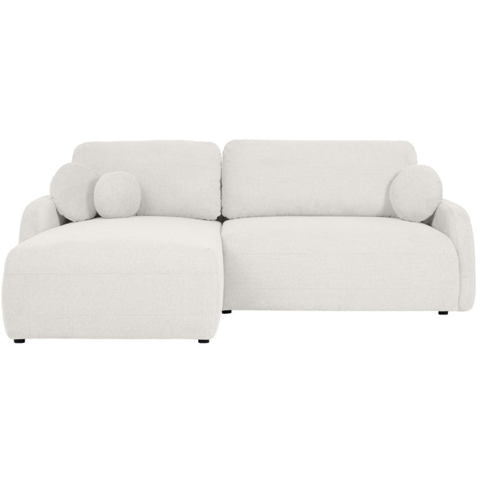 Large corner sofa BLISS with sleeping function and storage