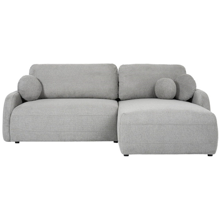 Large corner sofa BLISS with sleeping function and storage