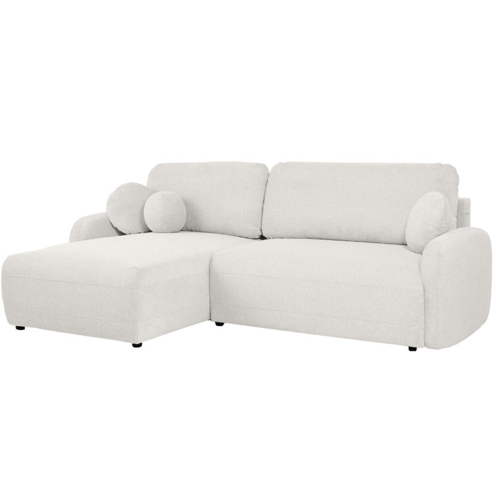 Large corner sofa BLISS with sleeping function and storage