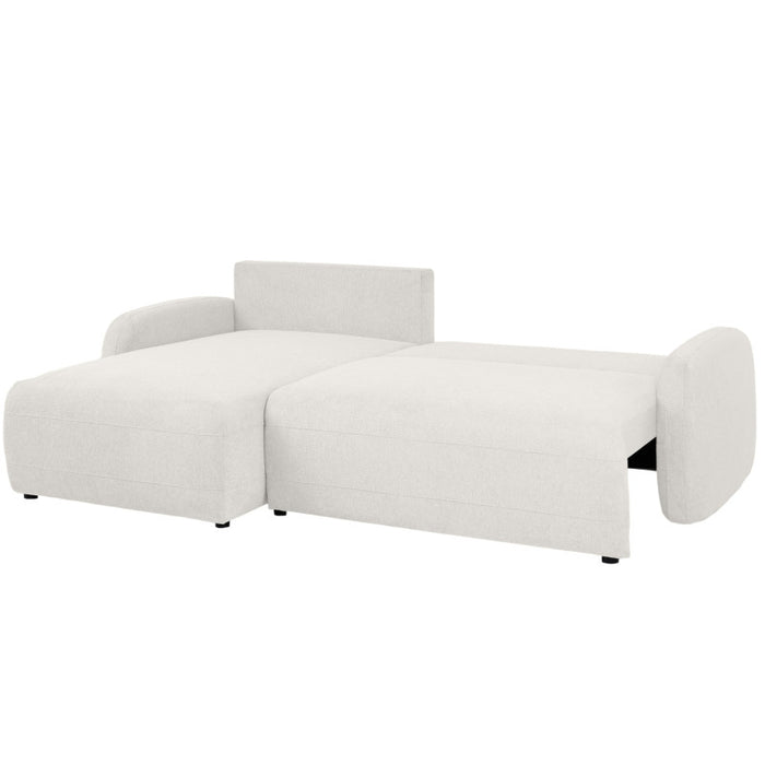 Large corner sofa BLISS with sleeping function and storage