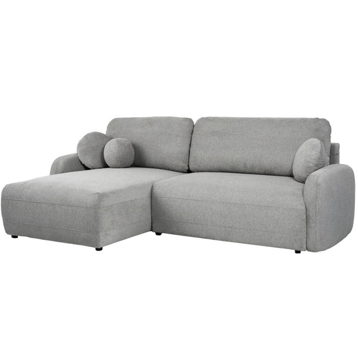 Large corner sofa BLISS with sleeping function and storage