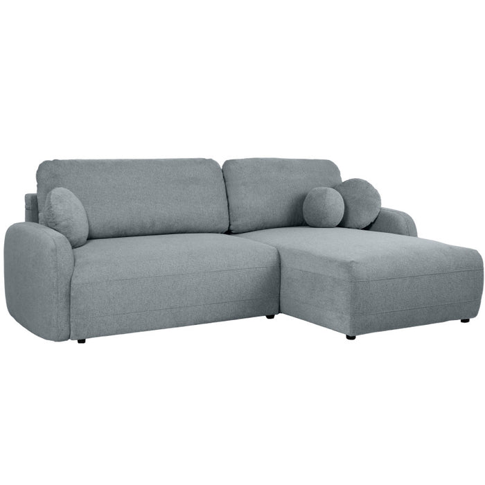 Large corner sofa BLISS with sleeping function and storage