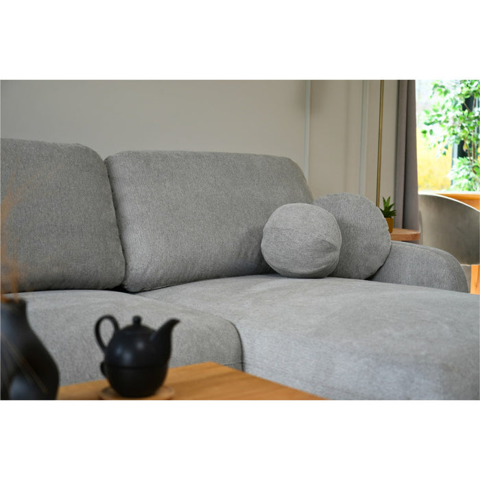 Large corner sofa BLISS with sleeping function and storage