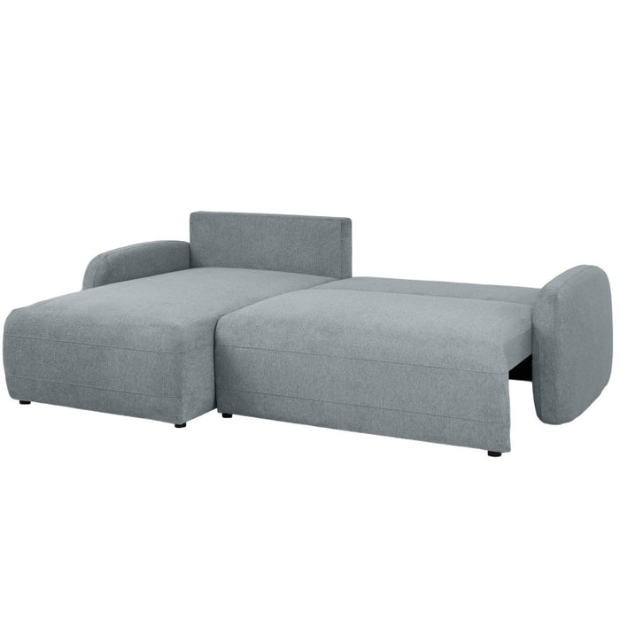 Large corner sofa BLISS with sleeping function and storage