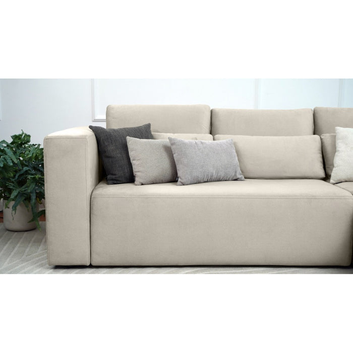 Good Night decorative pillow with wooden buttons 45x45 cm