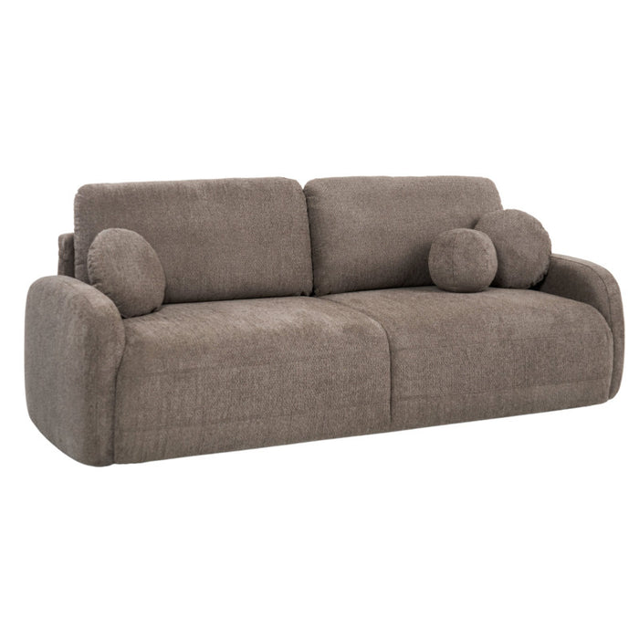 BLISS 3-seater sofa with sleeping function and bedding container