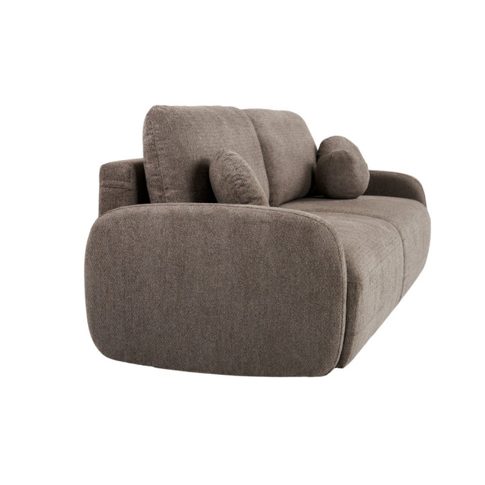 BLISS 3-seater sofa with sleeping function and bedding container