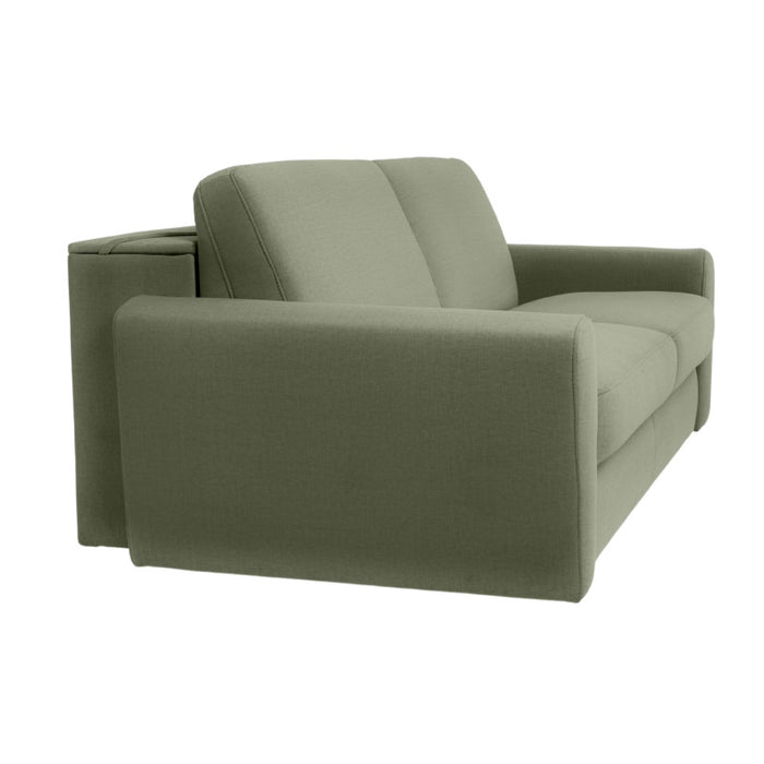 DOLLY 2.5 seater sofa with sleeping function, Italian frame, 140 cm mattress and container