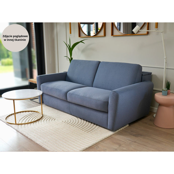 DOLLY 2.5 seater sofa with sleeping function, Italian frame, 140 cm mattress and container