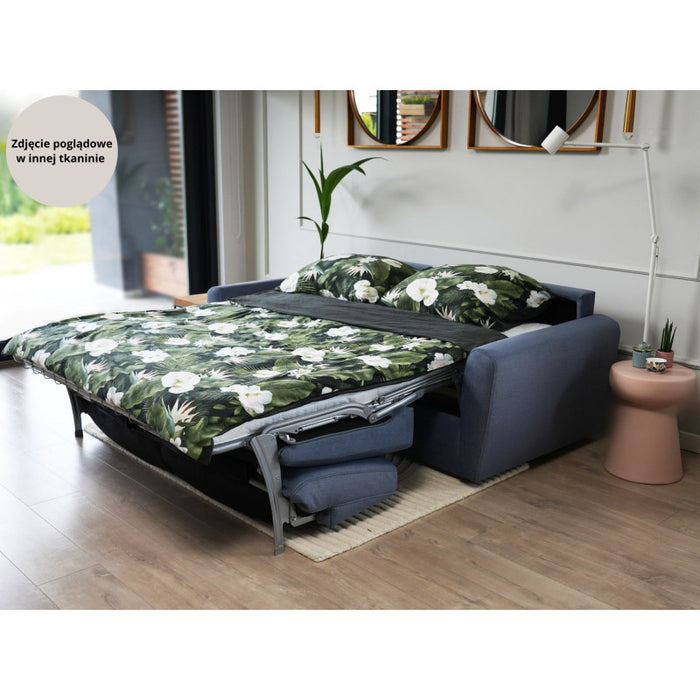 DOLLY 3-seater sofa with sleeping function, Italian frame, 160 cm mattress and container
