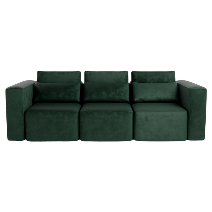 FLEXI three-seater sofa