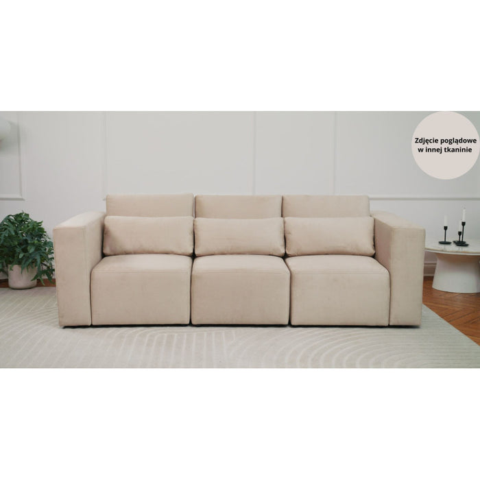 FLEXI three-seater sofa