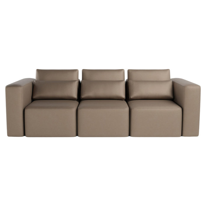 FLEXI three-seater sofa
