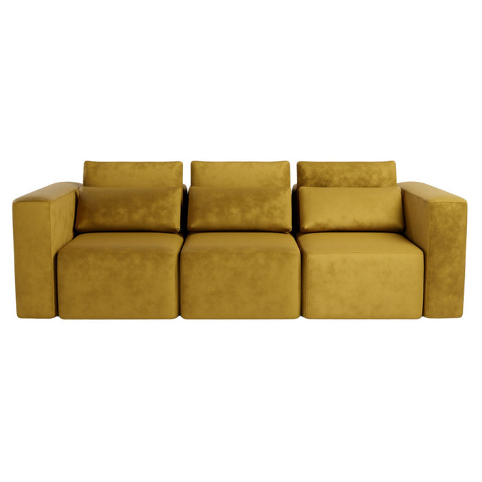 FLEXI three-seater sofa