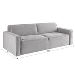 MUTO sofa with sleeping function, leopard type 