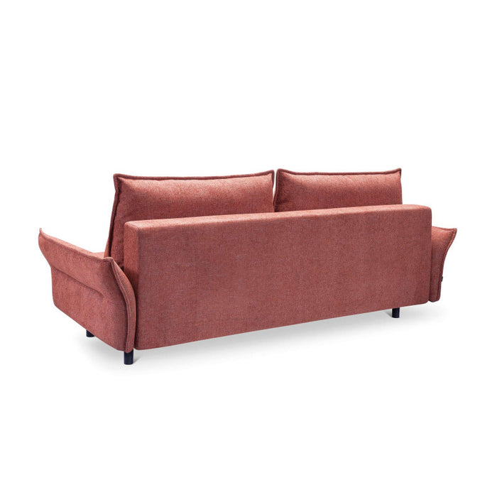 Sofa NEXO z funkcją spania typu DL i pojemnikiem na pościel
