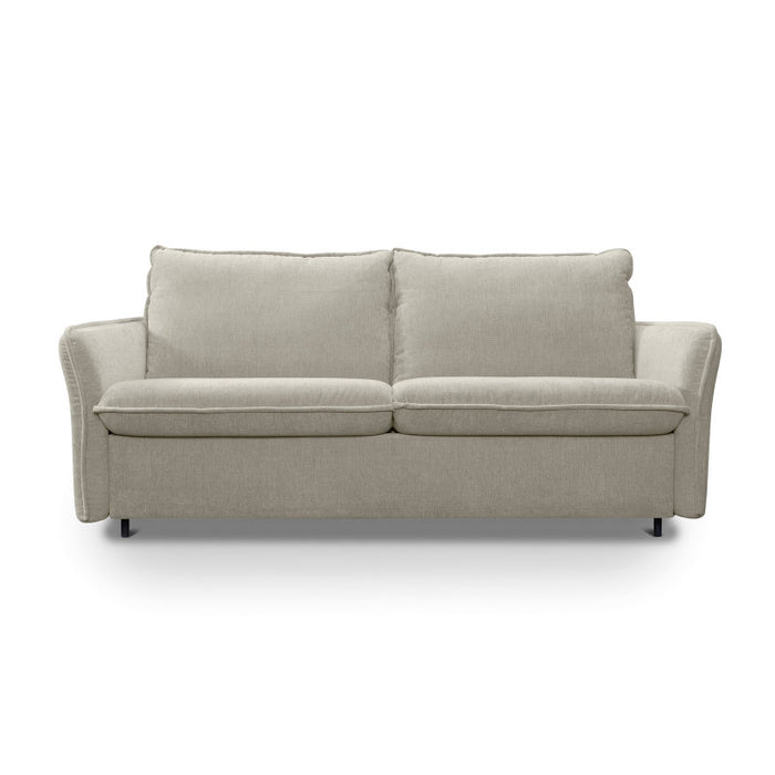Sofa NUNO 2,5 osobowa z funkcją spania codziennego stelaż włoski z materacem 140 cm