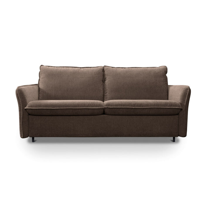 Sofa NUNO 2,5 osobowa z funkcją spania codziennego stelaż włoski z materacem 140 cm