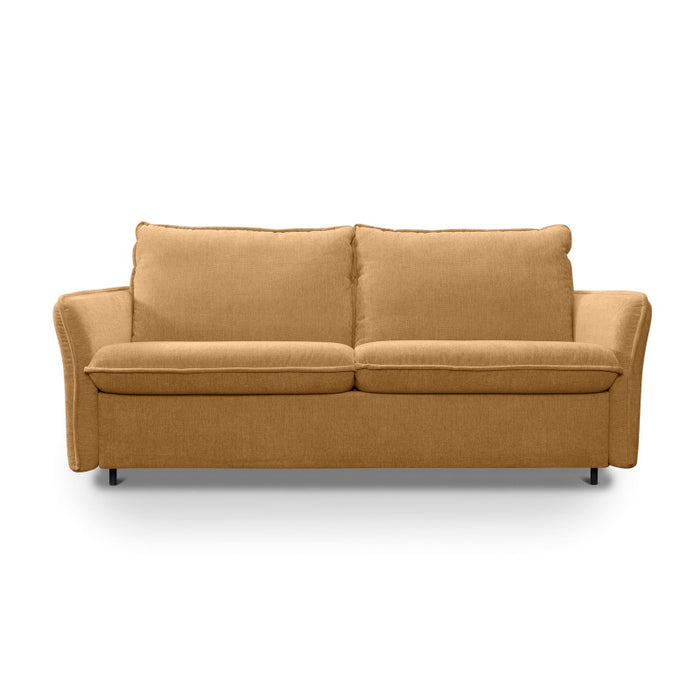 Sofa NUNO 2,5 osobowa z funkcją spania codziennego stelaż włoski z materacem 140 cm