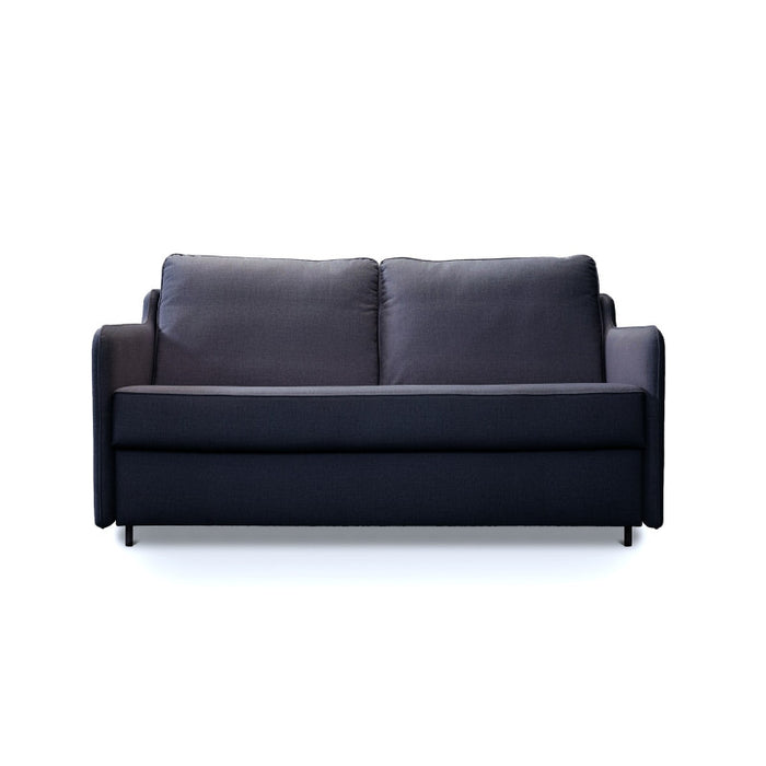 SOL 2-seater sofa with sleeping function, Italian frame, 120 cm mattress and container