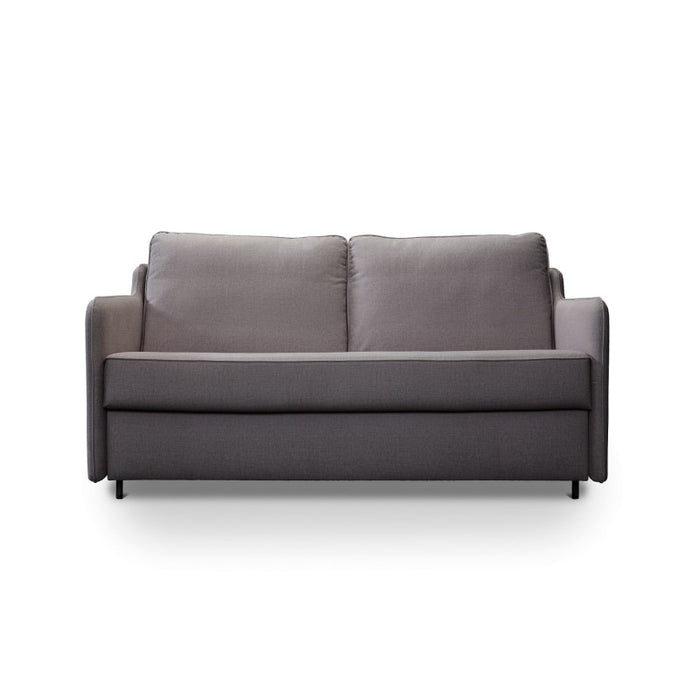 SOL 2-seater sofa with sleeping function, Italian frame, 120 cm mattress and container