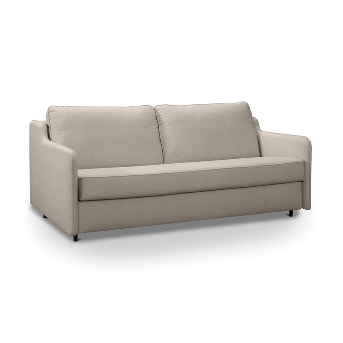 SOL 3-seater sofa with sleeping function, Italian frame, 160 cm mattress and container