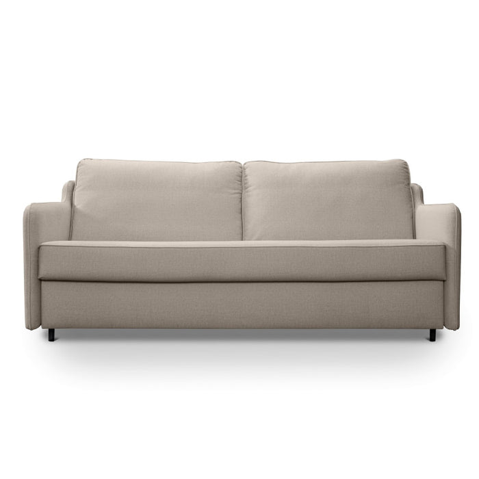 SOL 3-seater sofa with sleeping function, Italian frame, 160 cm mattress and container