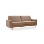 SAMSO sofa bed with storage on wooden legs