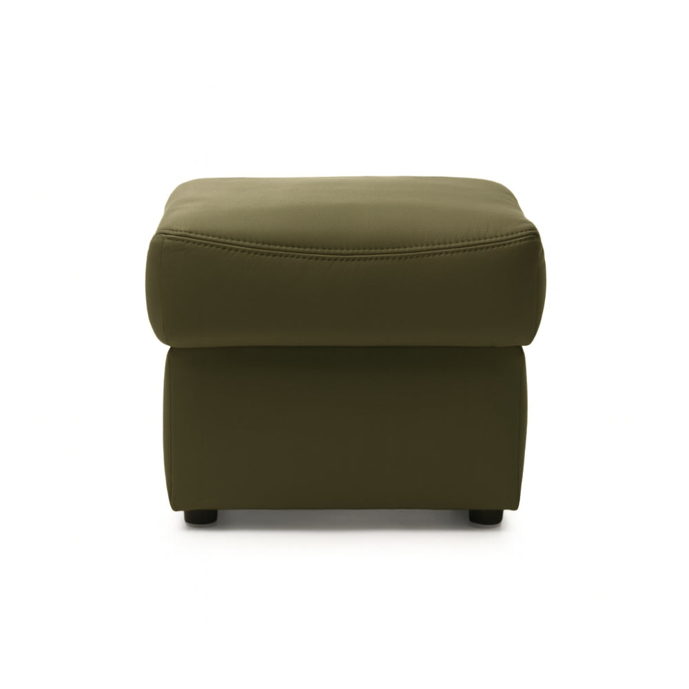 Pufa skórzana TM z skrzynką pod siedziskiem