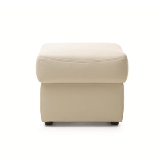 Pufa skórzana TM z skrzynką pod siedziskiem