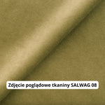 Sofa DOLLY 2,5 osobowa z funkcją spania stelaż włoski z materacem 140 cm i pojemnikiem