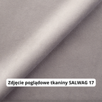 Sofa KIRA bez boków z funkcją spania codziennego stelaż włoski z materacem 120 cm