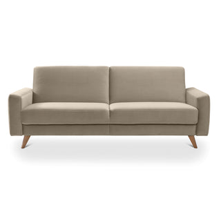 Sofa SAMSO rozkładana z pojemnikiem na wysokich nóżkach