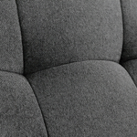 Sofa LAHTI 3-osobowa pikowana na drewnianych nóżkach