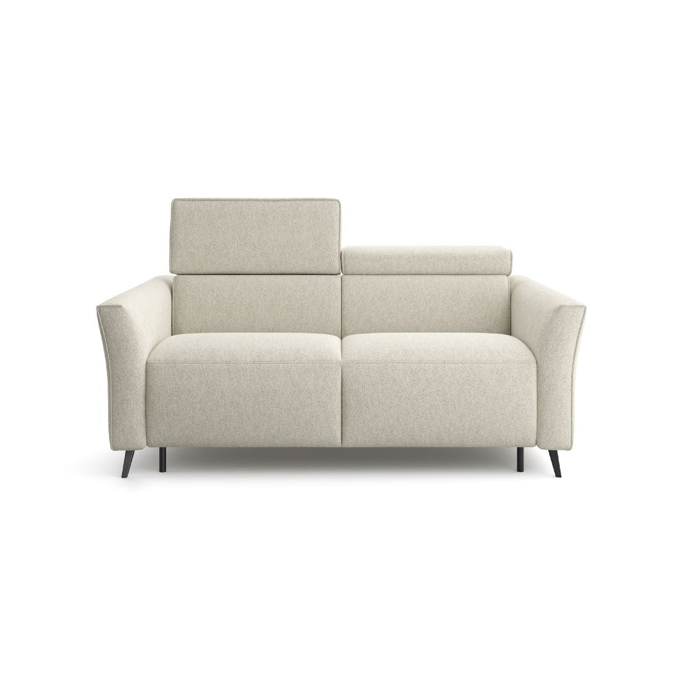 Sofa NOLA 2 osobowa z funkcją spania codziennego stelaż włoski z materacem 120 cm