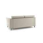Sofa NOLA 2 osobowa z funkcją spania codziennego stelaż włoski z materacem 120 cm
