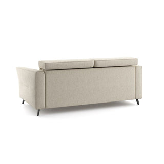 Sofa NOLA 2,5 osobowa z funkcją spania codziennego stelaż włoski z materacem 140 cm