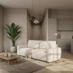 SHAGGY sofa with sleeping function and storage