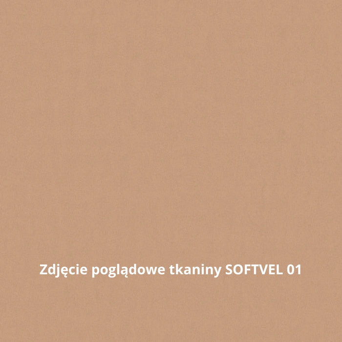 Sofa EMA 2,5 osobowa z funkcją spania codziennego stelaż włoski z materacem 140 cm i pojemnikiem na pościel